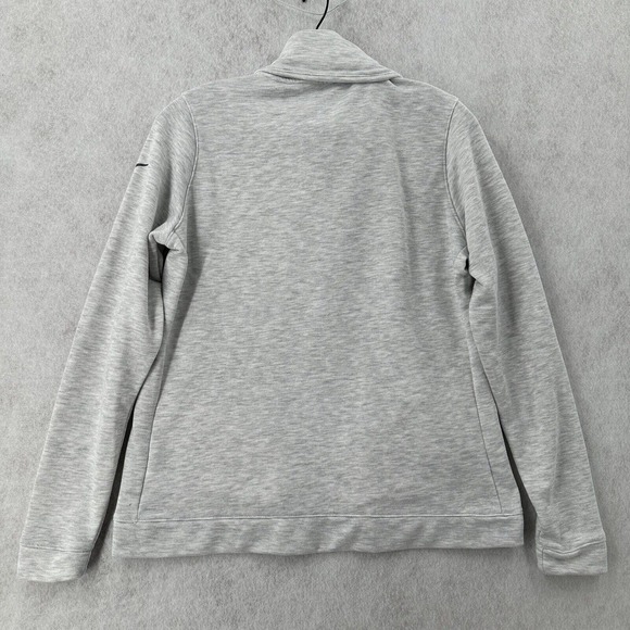 Nike Sweatshirt Women’s MEDIUM Gray Dri-Fit Turtleneck Pullover - Picture 2 of 9